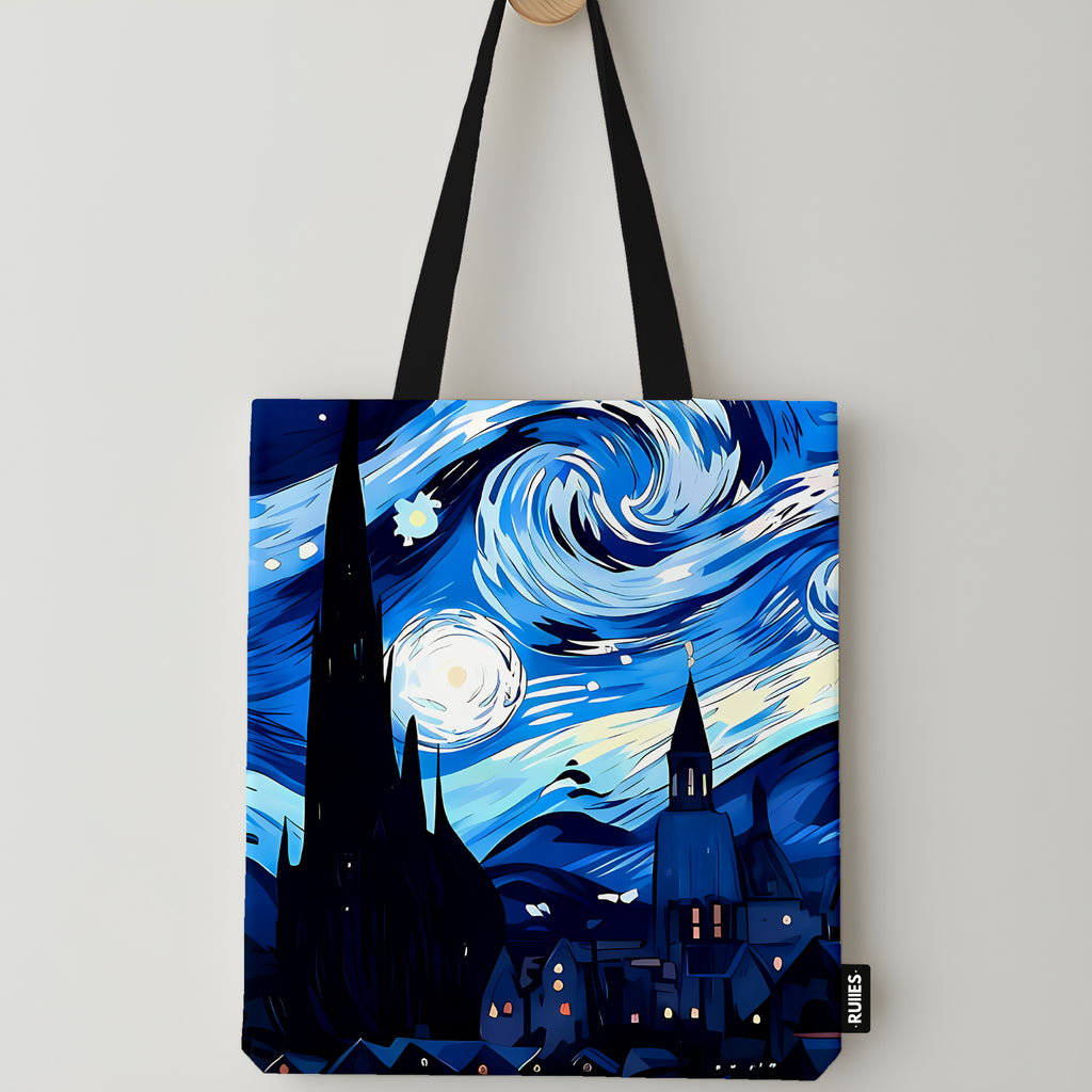 Starry night totebag