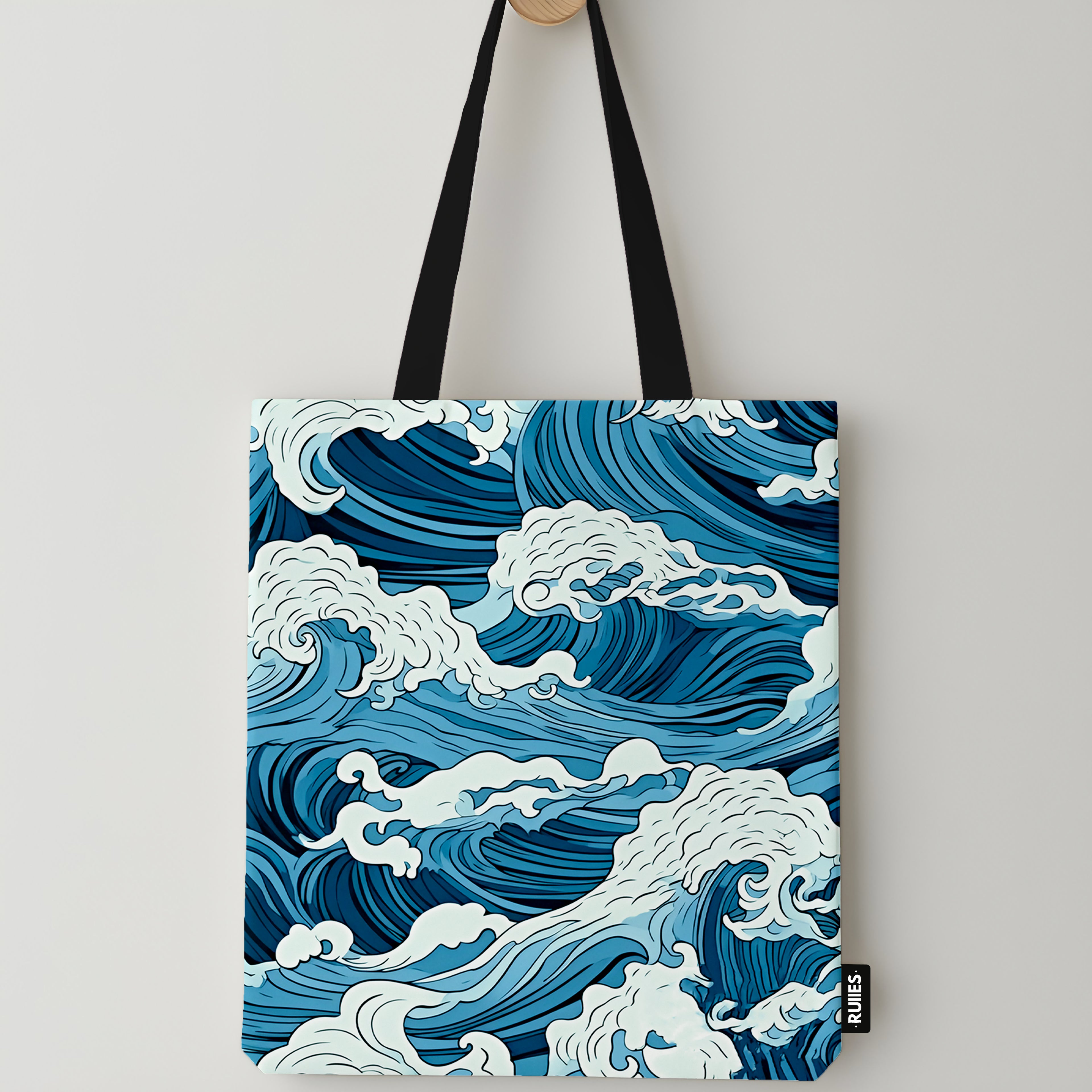 waves totebag