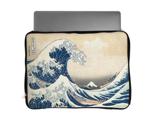 The Great Wave off Kanagawa Laptop Sleeve