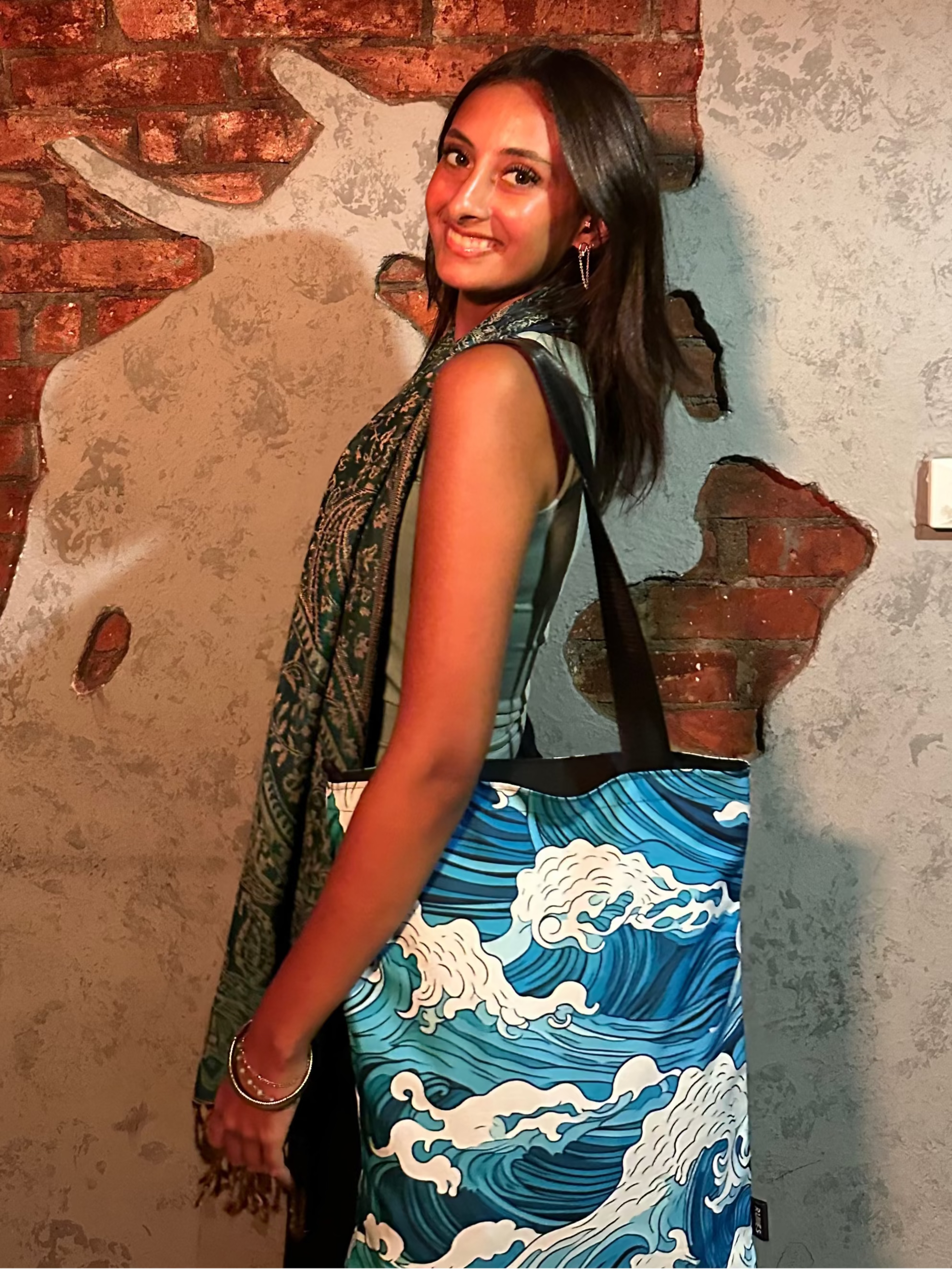 waves totebag