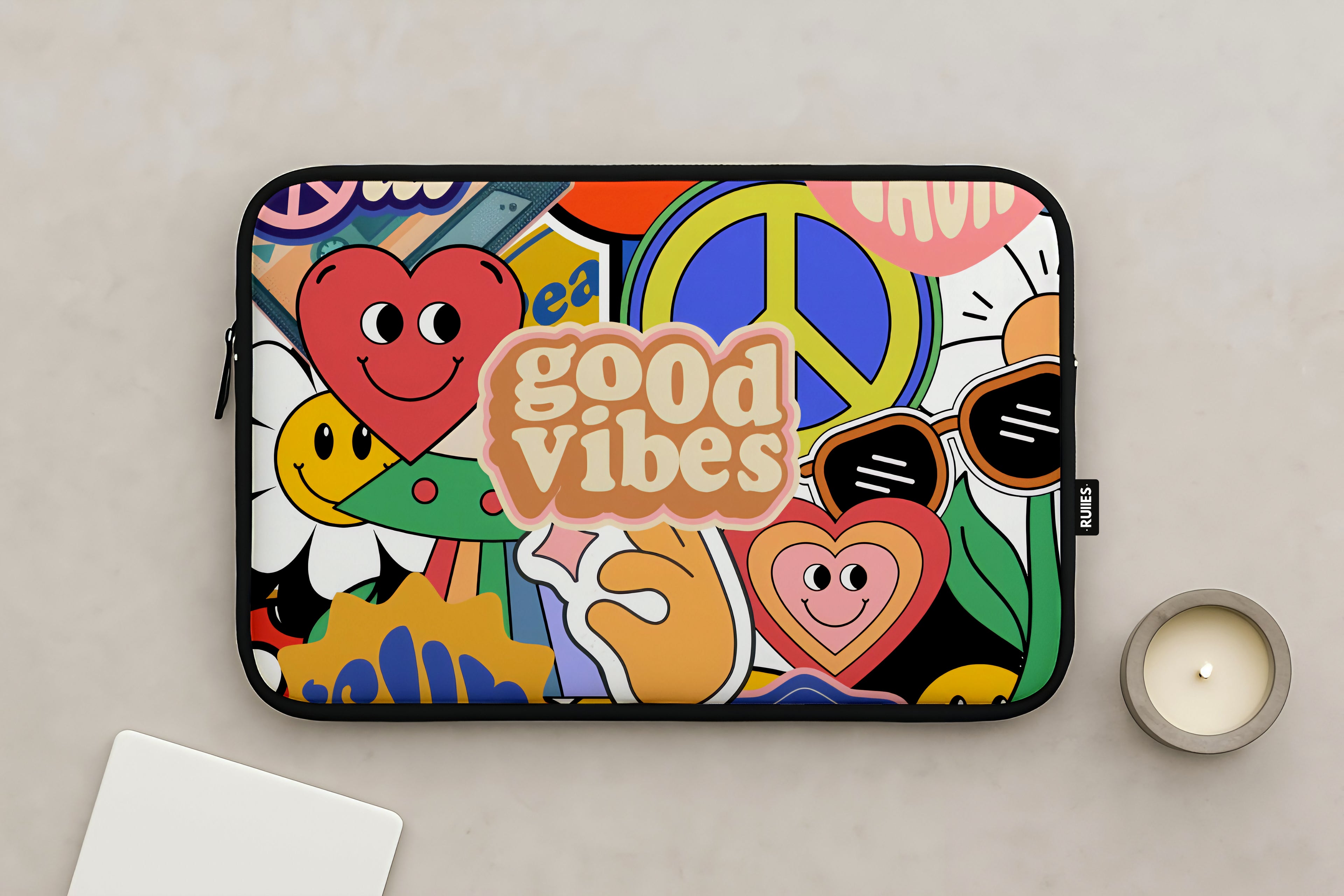 Good Vibes Laptop Sleeve