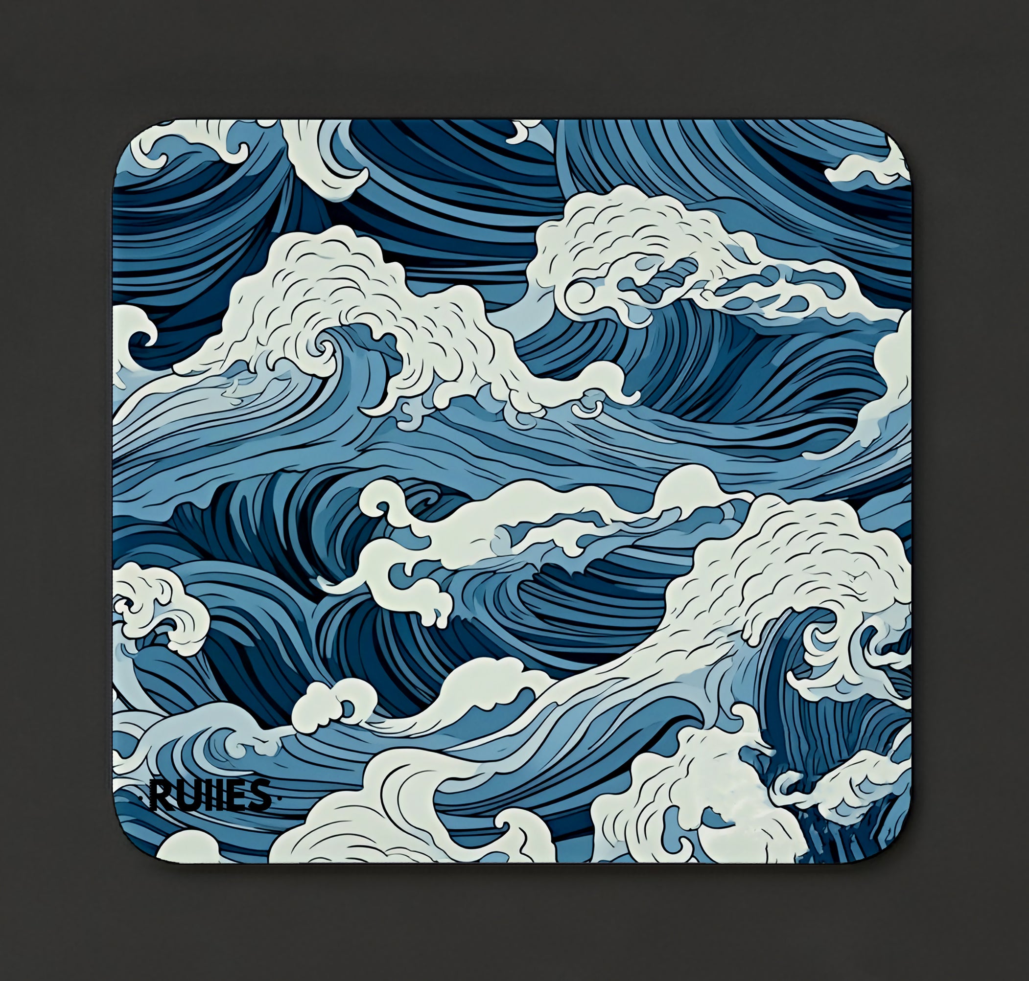Waves Mouse Pad