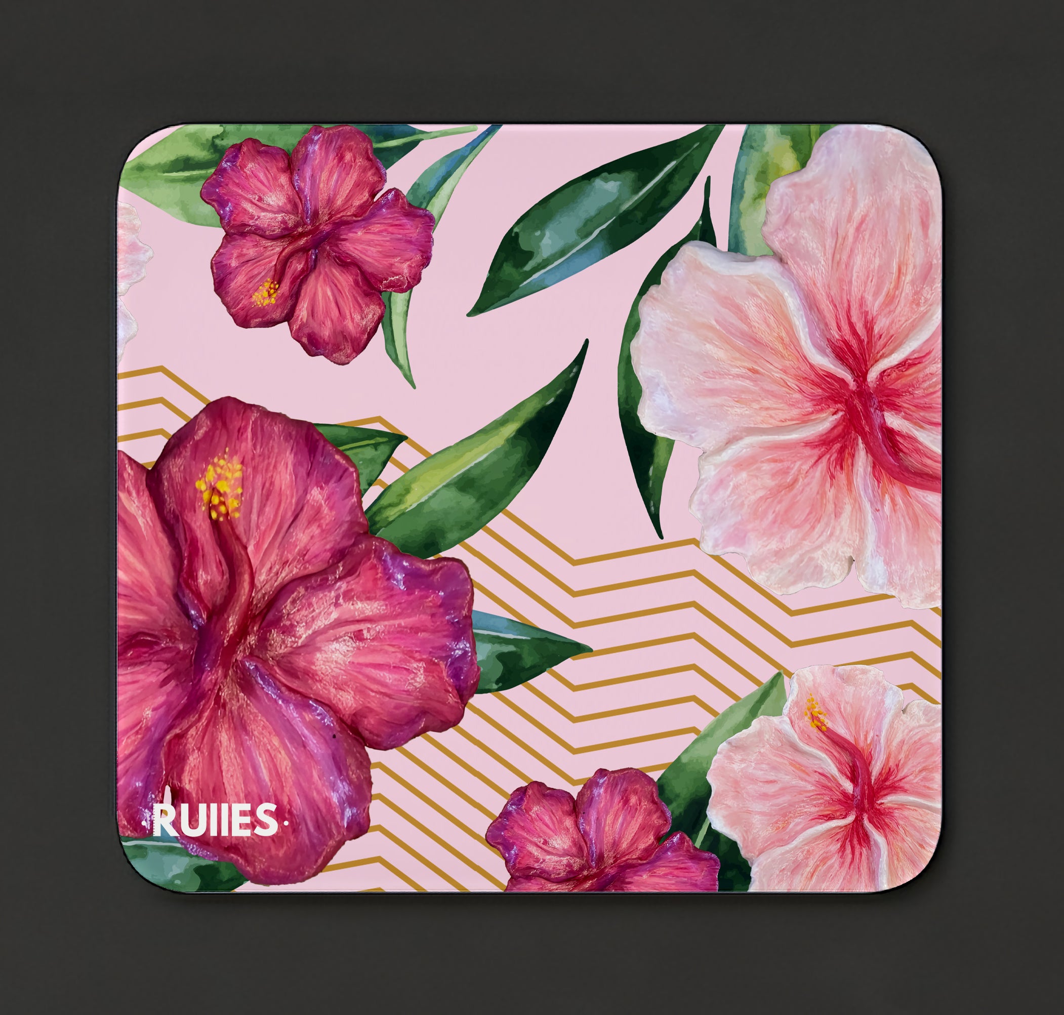 purple flowers Mouse Pad