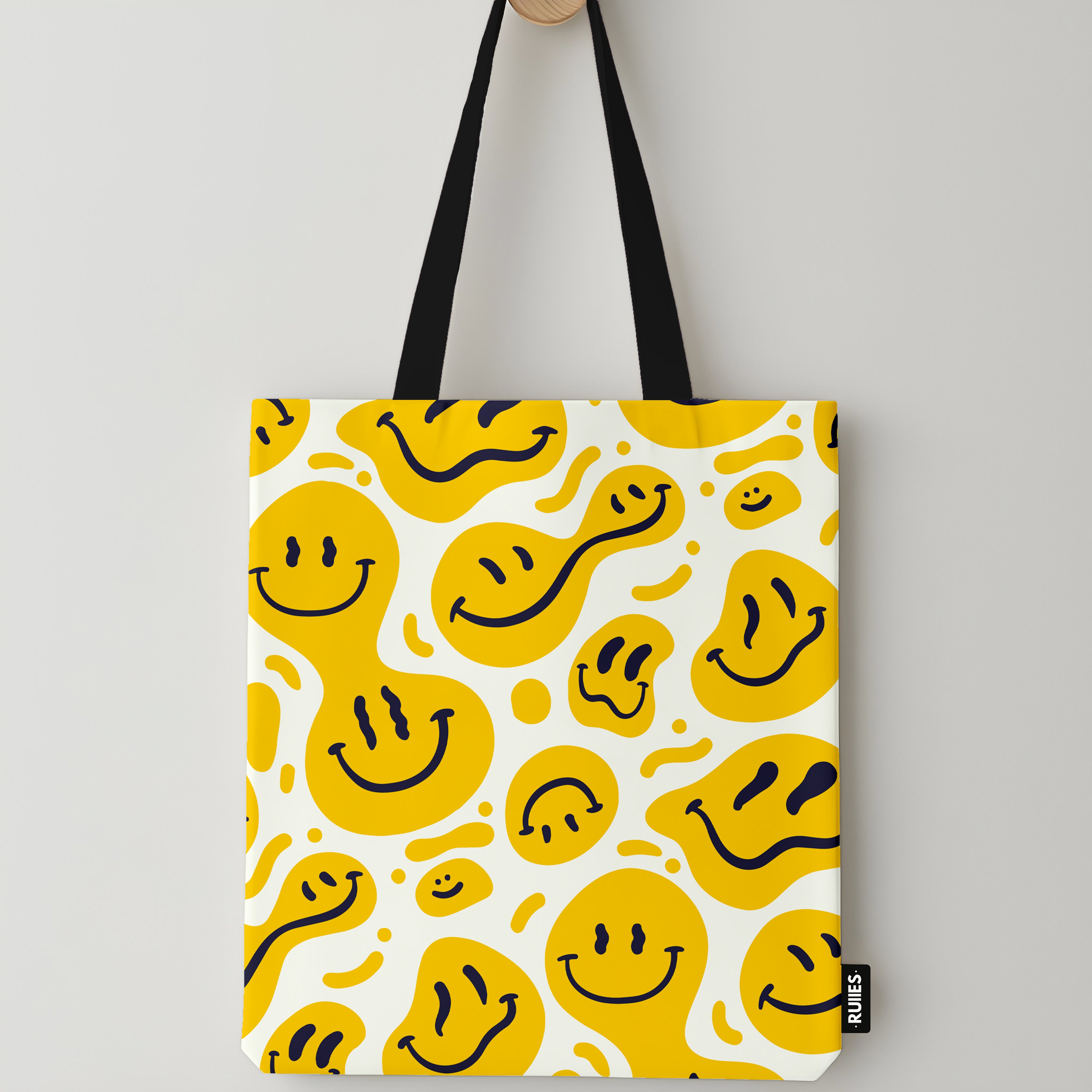 Smiley Faces totebag