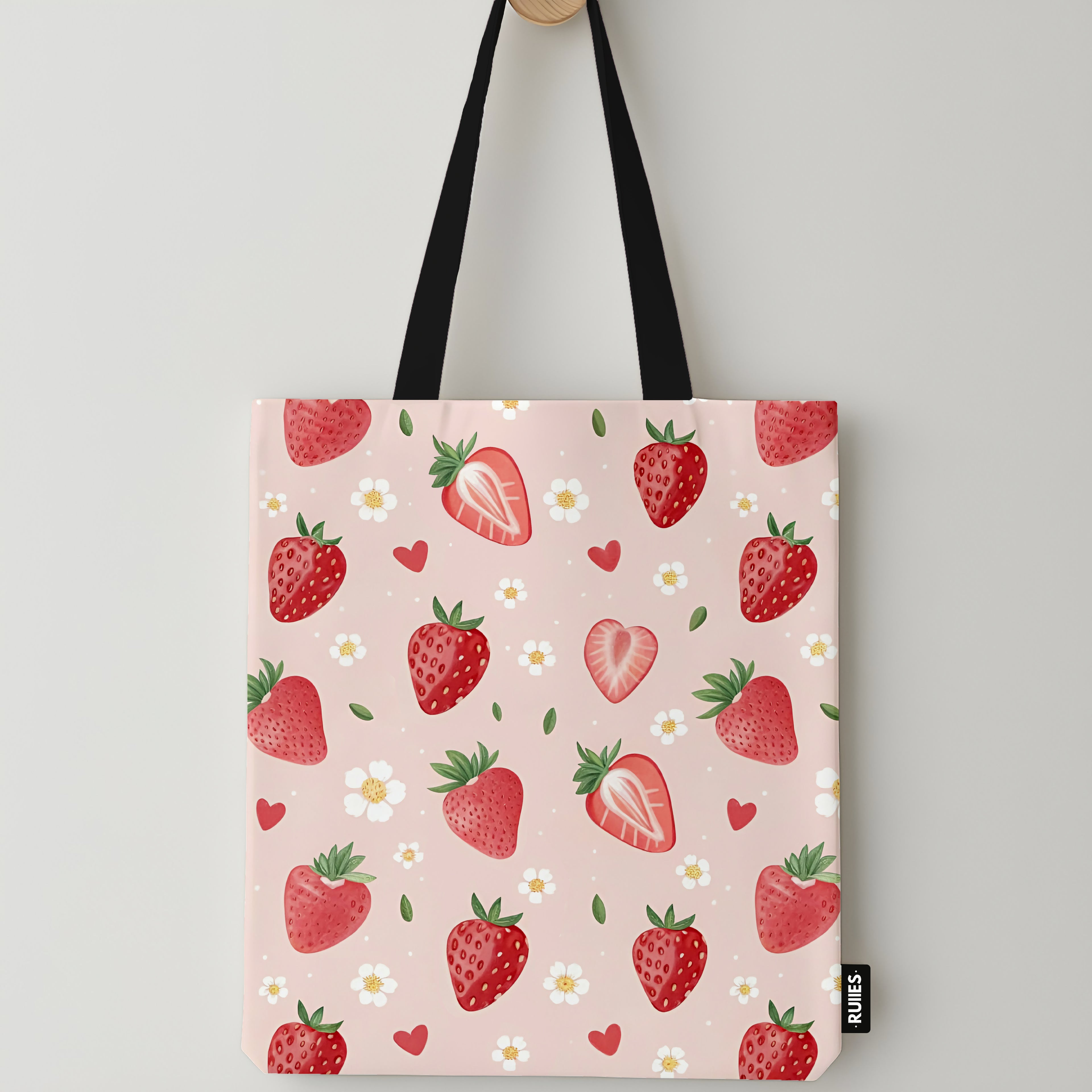 Strawberries totebag